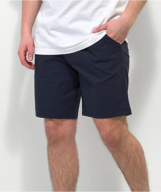 Brixton Steady Cinch shorts azul marino