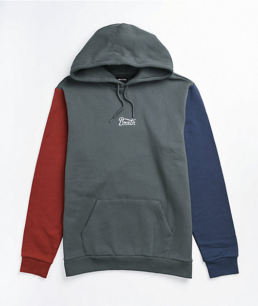 Brixton colorblock hoodie