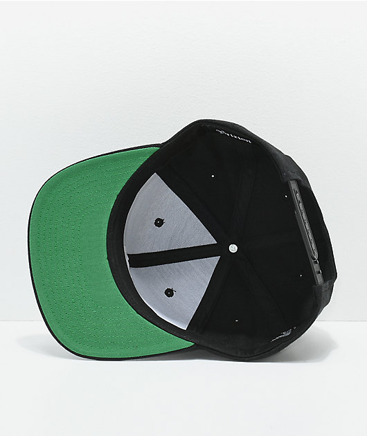 Brixton Stowell Black Snapback Hat