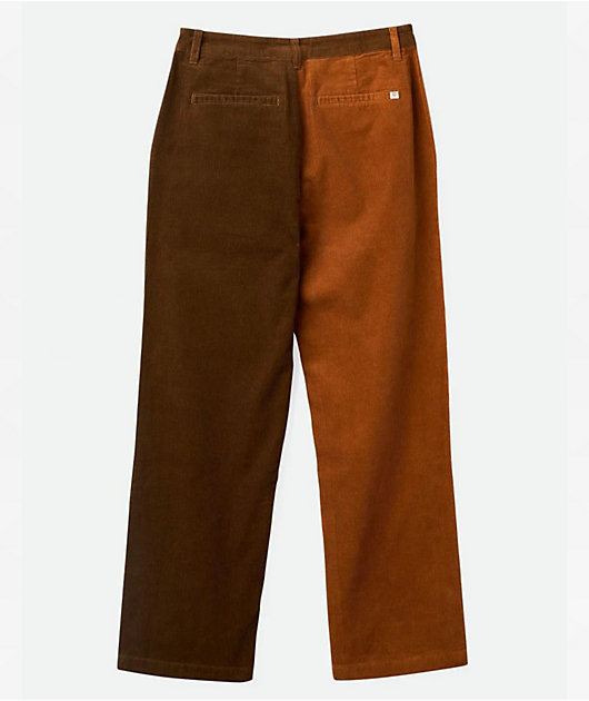 Brixton Victory Washed Copper & Desert Palm Corduroy Pants | Zumiez