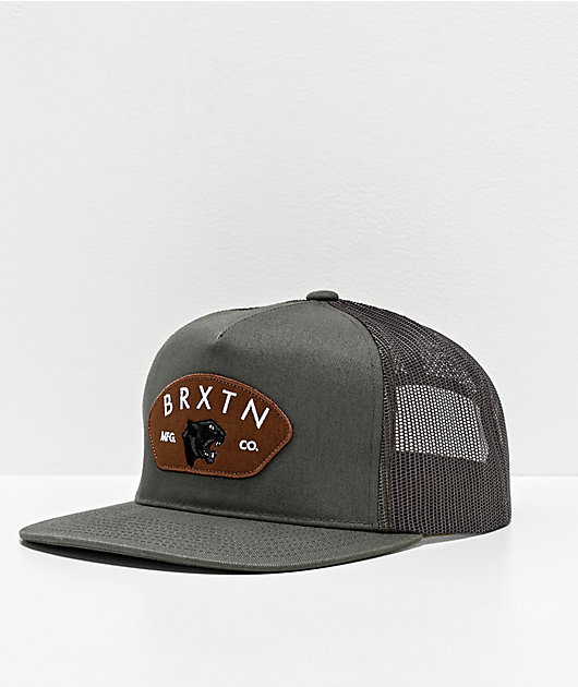 brixton hat green