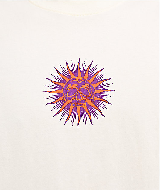 Brixton Zephyr Beige Oversized T-Shirt