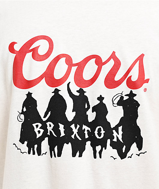 ★ブリクストン BRIXTON x Coors Tシャツ 関税込★ Brixton x Coors Bandit Natural T-Shirt | Zumiez