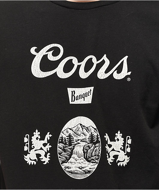Brixton x Coors Banquet Hops Black T-Shirt