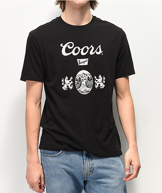 Brixton x Coors Banquet Hops Black T-Shirt