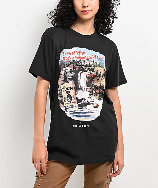 Brixton x Coors Bull Black T-Shirt