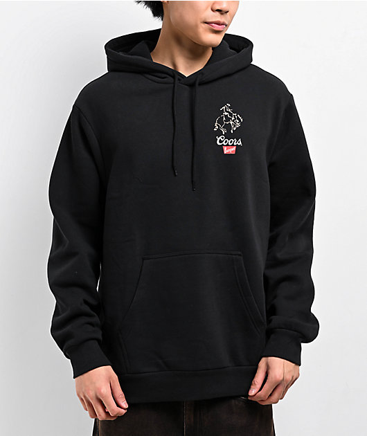 ★ブリクストンBrixton x Coors Luck Hoodie関税込★ Brixton x Coors Colt Black Hoodie | Zumiez