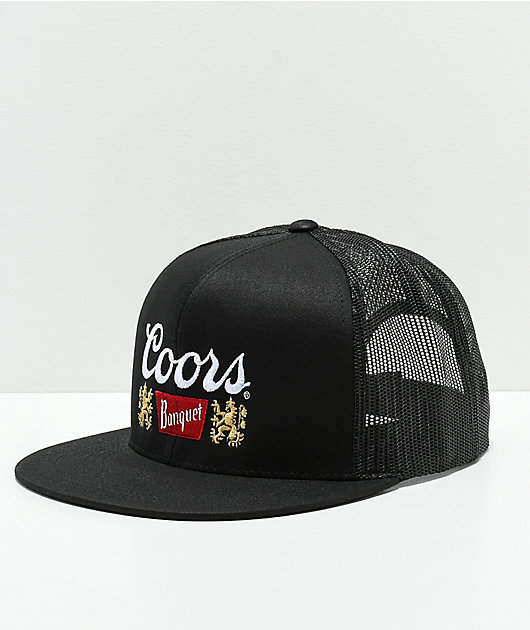 Brixton x Coors Primary II gorra de camionero negra