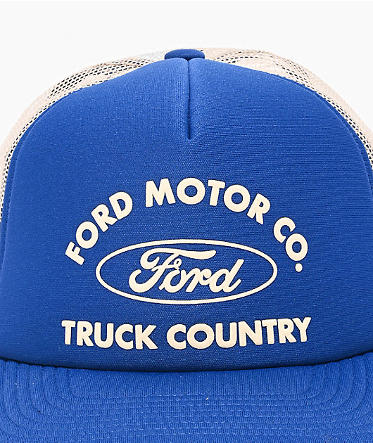 Brixton x Ford Built Tough Blue Stripe Trucker Hat