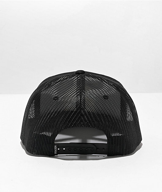 Brixton x Willie Nelson Road Again Black Trucker Hat