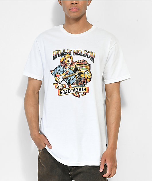 Brixton x Willie Nelson Road Again White T-Shirt | Zumiez