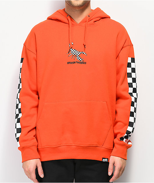 orange hoodie zumiez