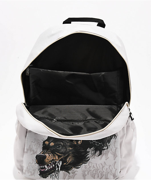 Broken Promises Barkside Grey Backpack