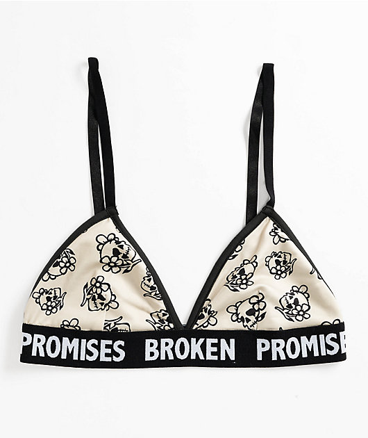Broken Promises Brain Fog Cream & Black Lounge Bralette