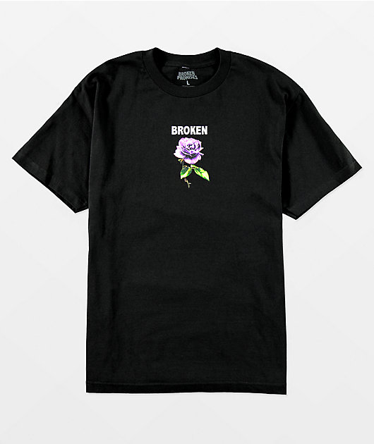 Broken Promises Broken Black T-Shirt