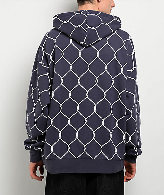 Broken Promises Chain Link Grey Hoodie | Zumiez
