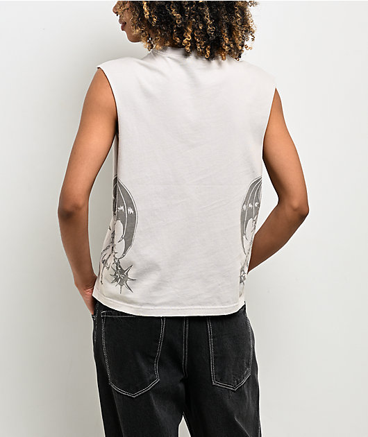 Broken Promises Chandelier Natural Tank Top
