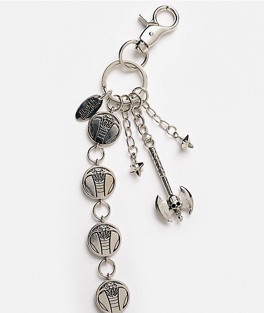 Broken Promises Chandelier Silver Pocket Chain