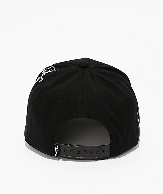 Broken Promises Chaos Storm Black Snapback Hat | Zumiez