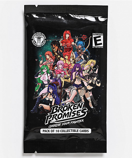 Broken Promises Choose Your Fighter Trading Card Booster Pack