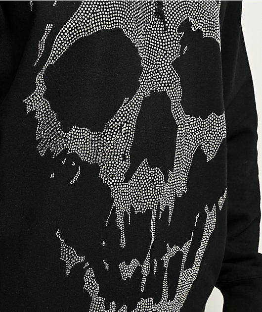 Broken Promises Chrome Face Black Hoodie | Zumiez