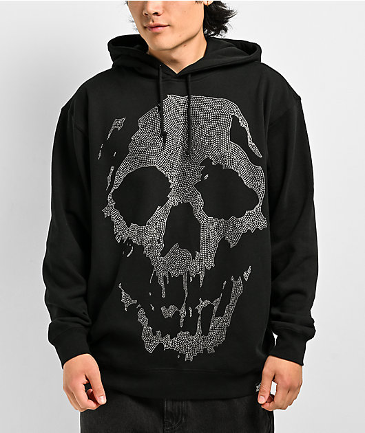 Broken Promises Chrome Face Black Hoodie | Zumiez