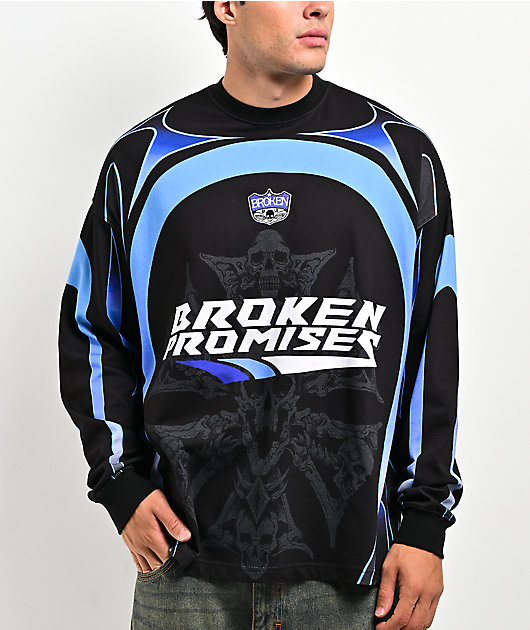 Broken Promises Death Race Black Long Sleeve T-Shirt