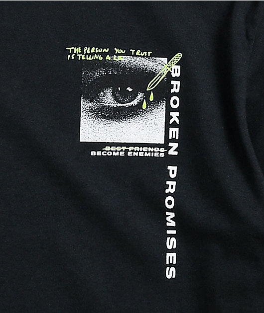 Broken Promises Deception Black T-Shirt