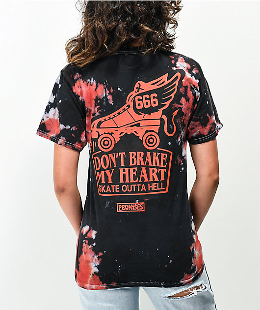 Broken Promises Don't Break Black Tie Dye T-Shirt