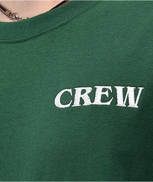 Broken Promises Emotional Crew Green T-Shirt