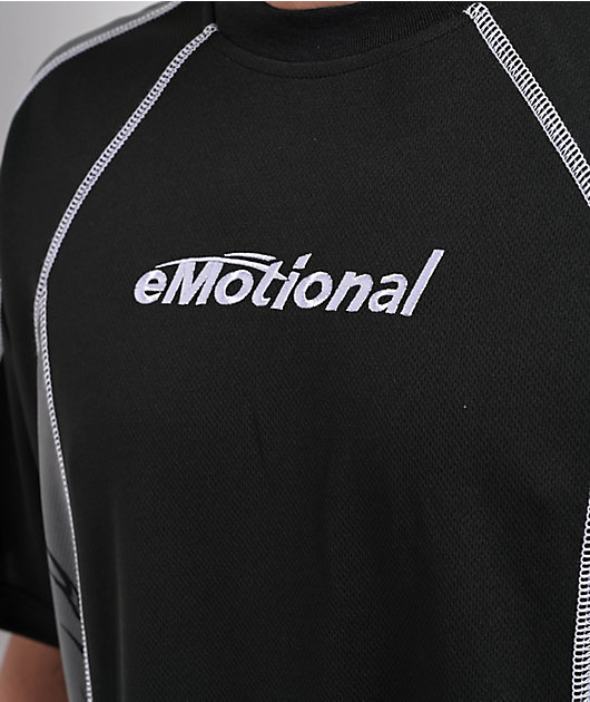 Broken Promises Emotional Sports Black & Grey Soccer Jersey