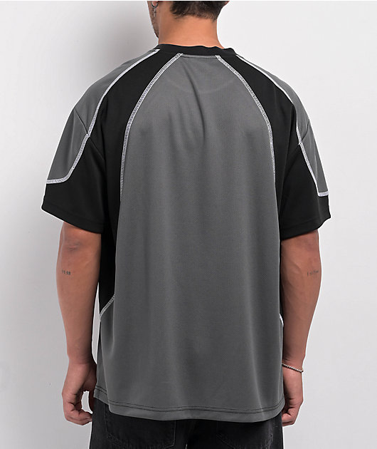 Broken Promises Emotional Sports Black & Grey Soccer Jersey