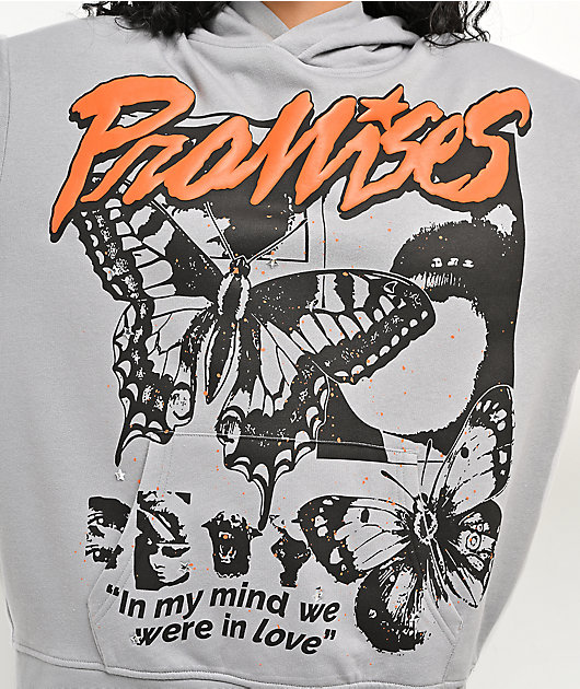 Broken Promises Eternally Grey Hoodie