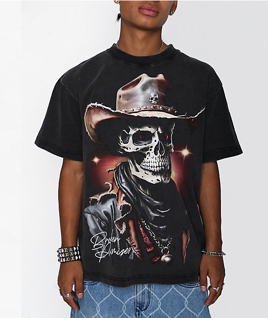 Broken Promises Goldrush Vintage Black T-Shirt | Zumiez