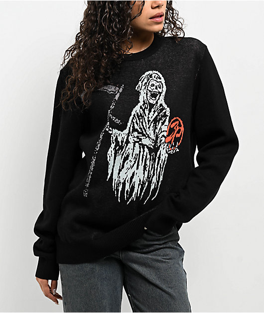 Broken Promises Handout Black Sweater Zumiez
