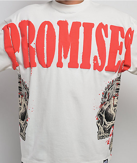 Broken Promises Intrusive Thoughts Natural Beige T-Shirt