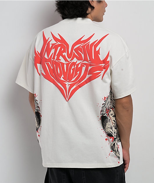 Broken Promises Intrusive Thoughts Natural Beige T-Shirt