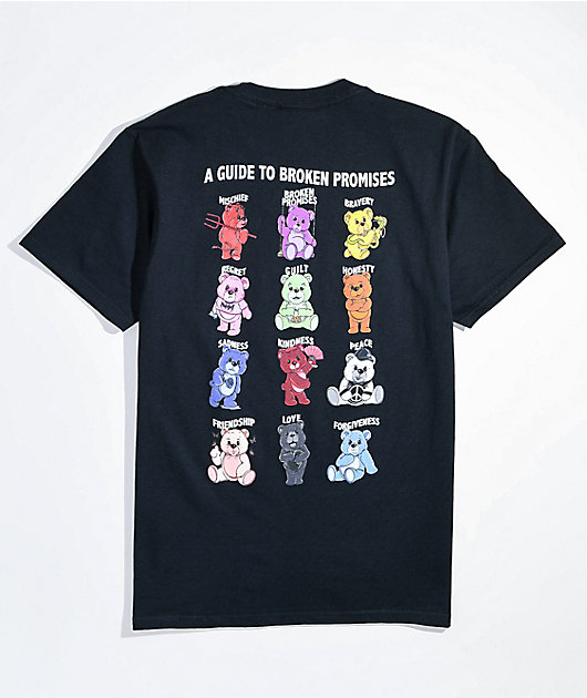 Broken Promises Kids Bear Guide camiseta negra