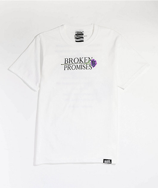 Broken Promises Kids Blossom White T-Shirt