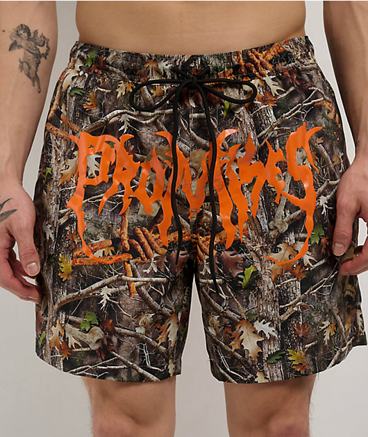 Broken Promises Killin Stand Camo Board Shorts