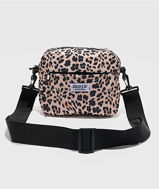 Broken Promises Leopard Crossbody Bag