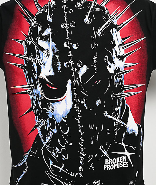 Broken Promises Locked Jaws Black T-Shirt