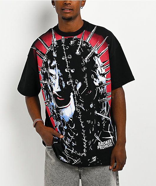 Broken Promises Locked Jaws Black T-Shirt