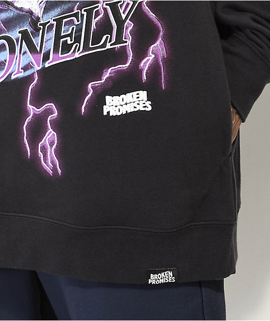 Broken promises best sale purple hoodie