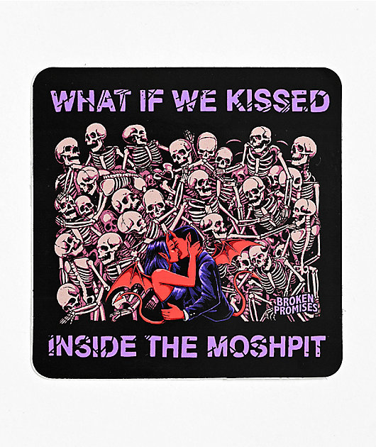 Broken Promises Moshpit Sticker | Zumiez
