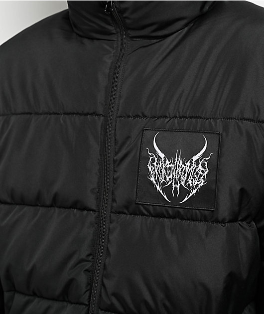 Broken Promises Pain Fades Black Puffer Jacket