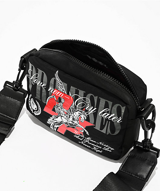Broken Promises Pegasus Black Crossbody Bag | Zumiez