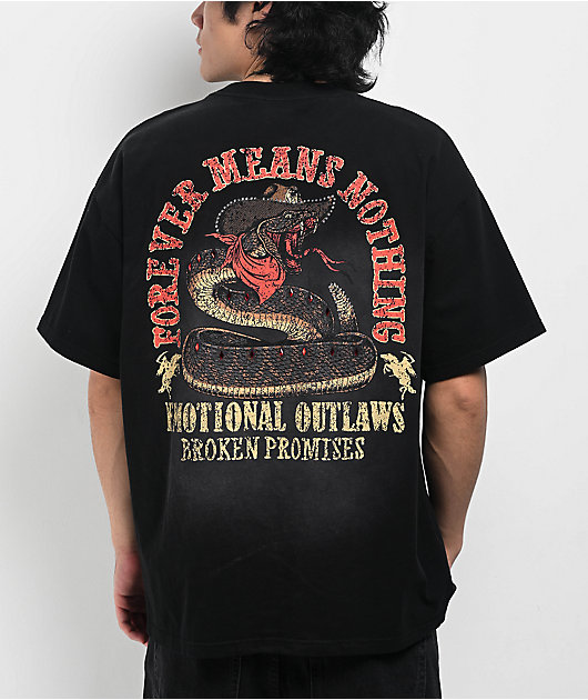 Broken Promises Rattler Black T-Shirt | Zumiez
