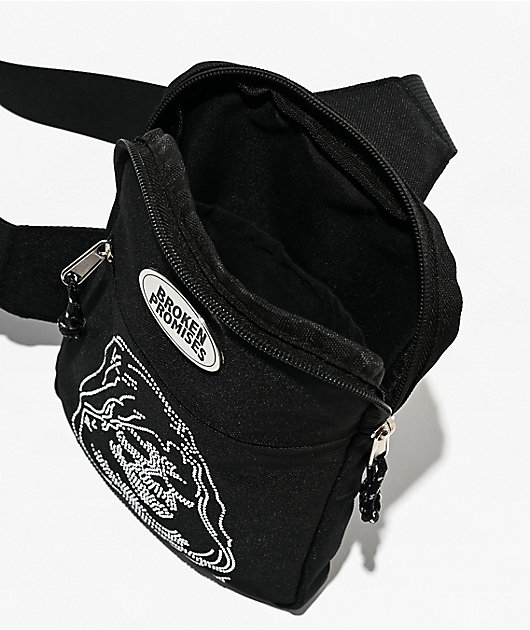Broken Promises Reaper Black Crossbody Bag | Zumiez