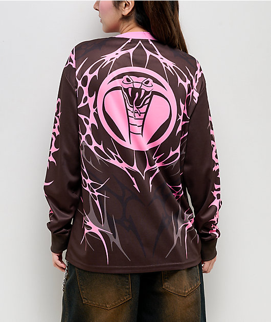 Broken Promises Ritual Moto Brown Long Sleeve Jersey